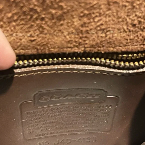 Coach Brown Leather Crossbody Bag - Picture 8 of 14